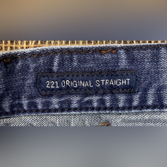 Lucky Brand Jeans Men’s Size 36/32 Blue 221 Original Straight 4 Pockets Stretch - Picture 4 of 9